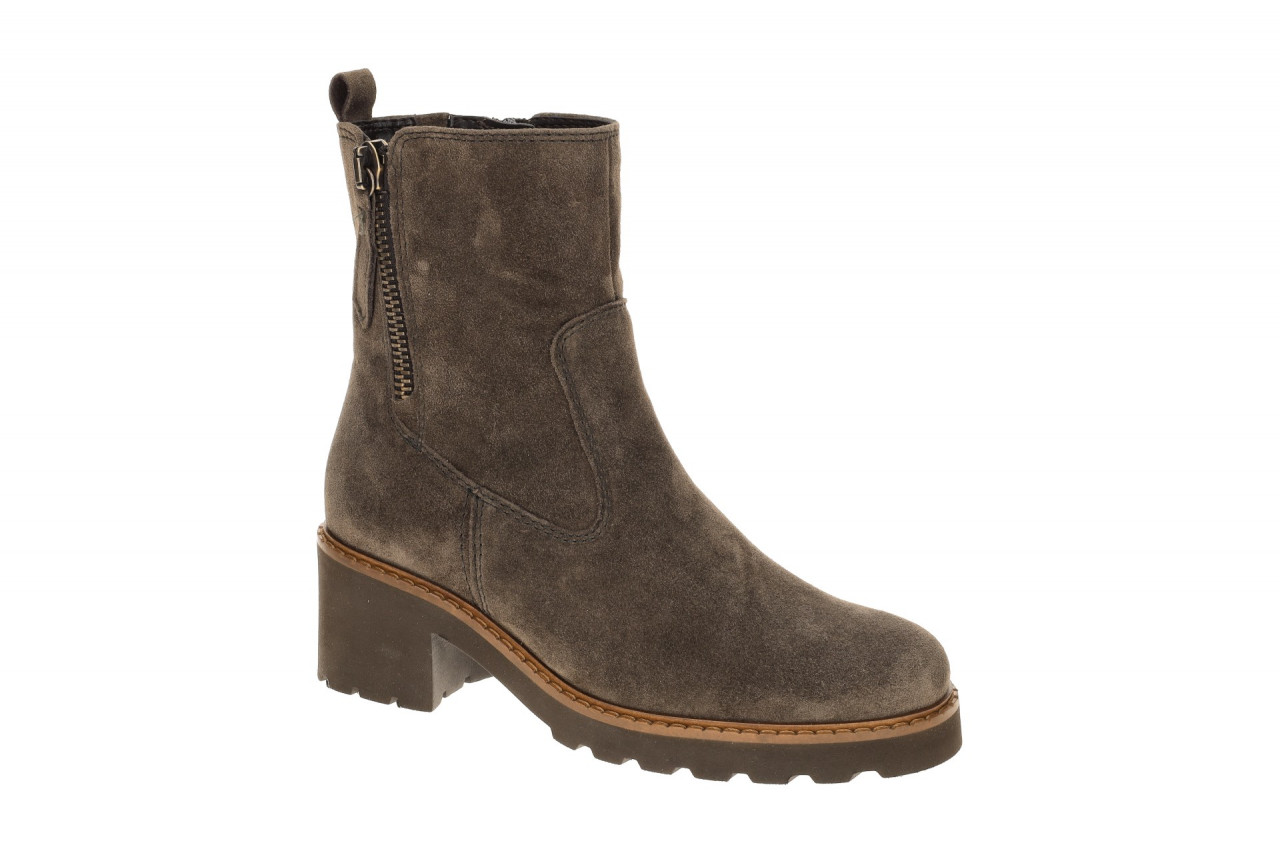 Gabor 76.631 Damen Stiefeletten Braun Dreamvelour Blockabsatz 1 Gabor 76.631 Damen Stiefeletten Braun Dreamvelour Blockabsatz