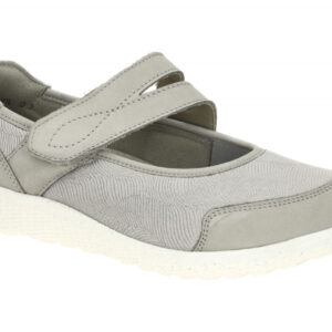 Waldl?ufer 634K31 Damenschuhe, Ballerina, Mary Jane grau/silber - OrthoTritt ...
