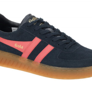 Gola CLA589EU Grand Slam Suede Damen Sneaker navy/coral/gum - Velourleder/Syn...