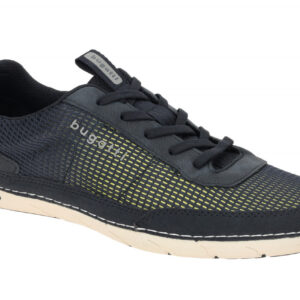 Bugatti 321-ASG04-6900 Glenans Herren Sneaker Dunkelblau + Neon Gelb