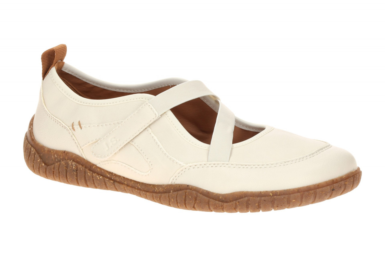 Josef Seibel Damen Ballerina Wynona 10 Wei? Echtleder Klettverschluss Flach G... 1 Josef Seibel Damen Ballerina Wynona 10 Wei? Echtleder Klettverschluss Flach G...