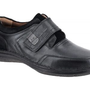 Josef Seibel Herrenschuhe 43701 in Schwarz - bequeme Schn?r Halbschuhe