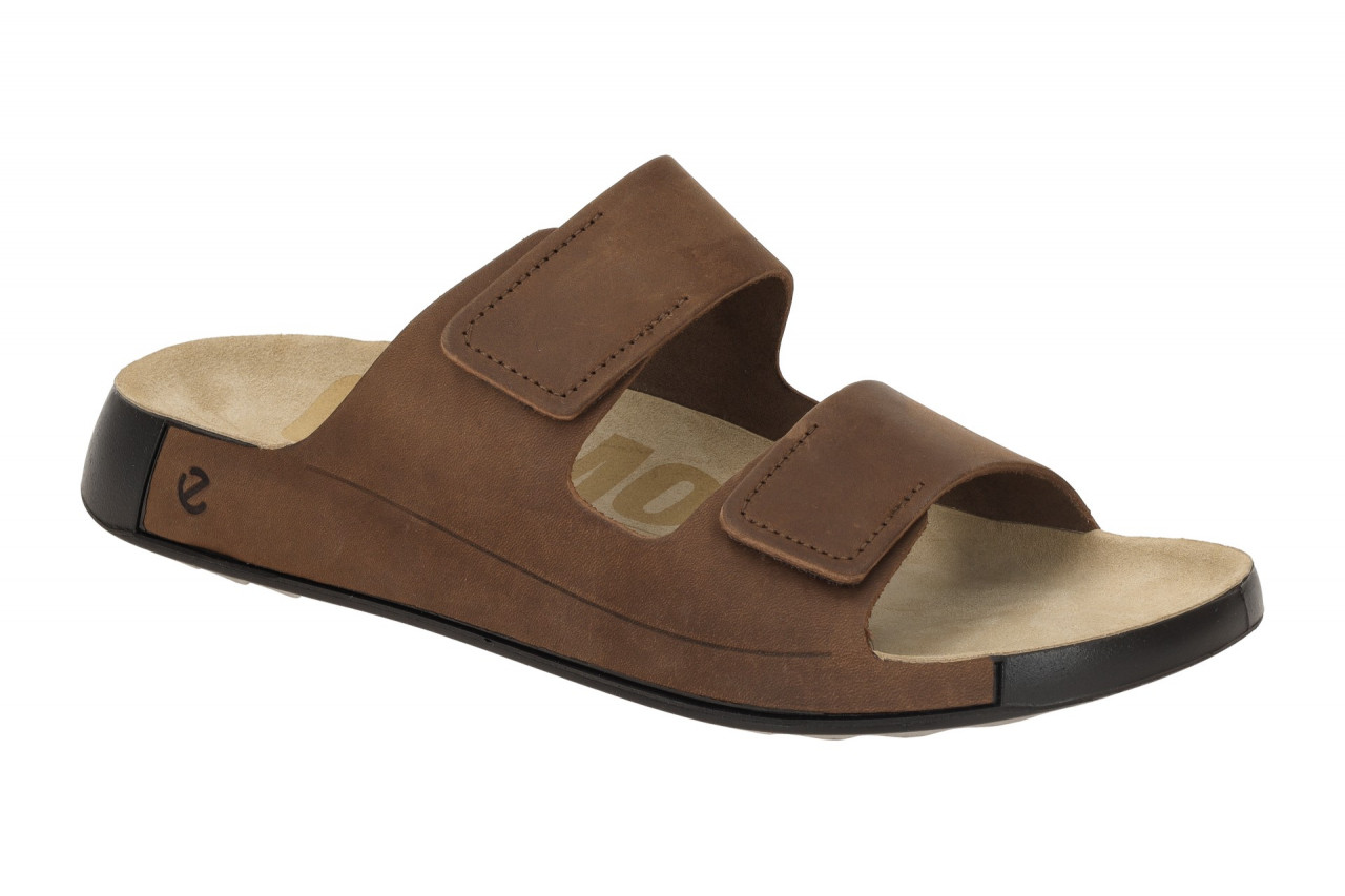 Ecco 50090402667 Cozmo 2-Strap Men?s Pantoletten Braun Potting Soil Echtleder... 1 Ecco 50090402667 Cozmo 2-Strap Men?s Pantoletten Braun Potting Soil Echtleder...
