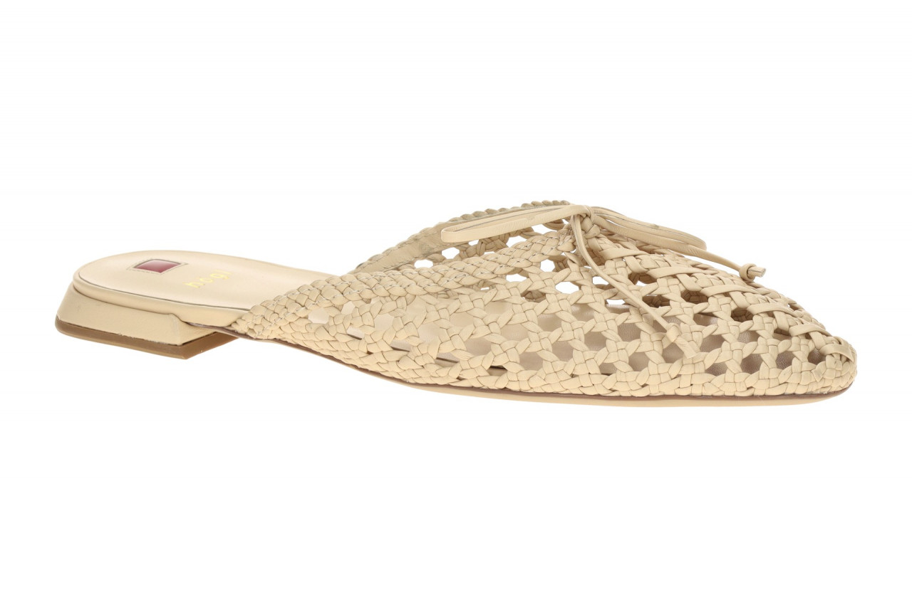 H?gl 1-10 0960 1300 GINA Damen Pantoletten beige Echtleder Fu?bett Blockabsatz 1 H?gl 1-10 0960 1300 GINA Damen Pantoletten beige Echtleder Fu?bett Blockabsatz