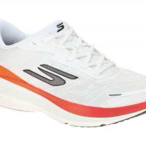 Skechers 246220 WBO SKX AERO PULSE Herren Sportschuhe - Wei?/Schwarz/Orange -...