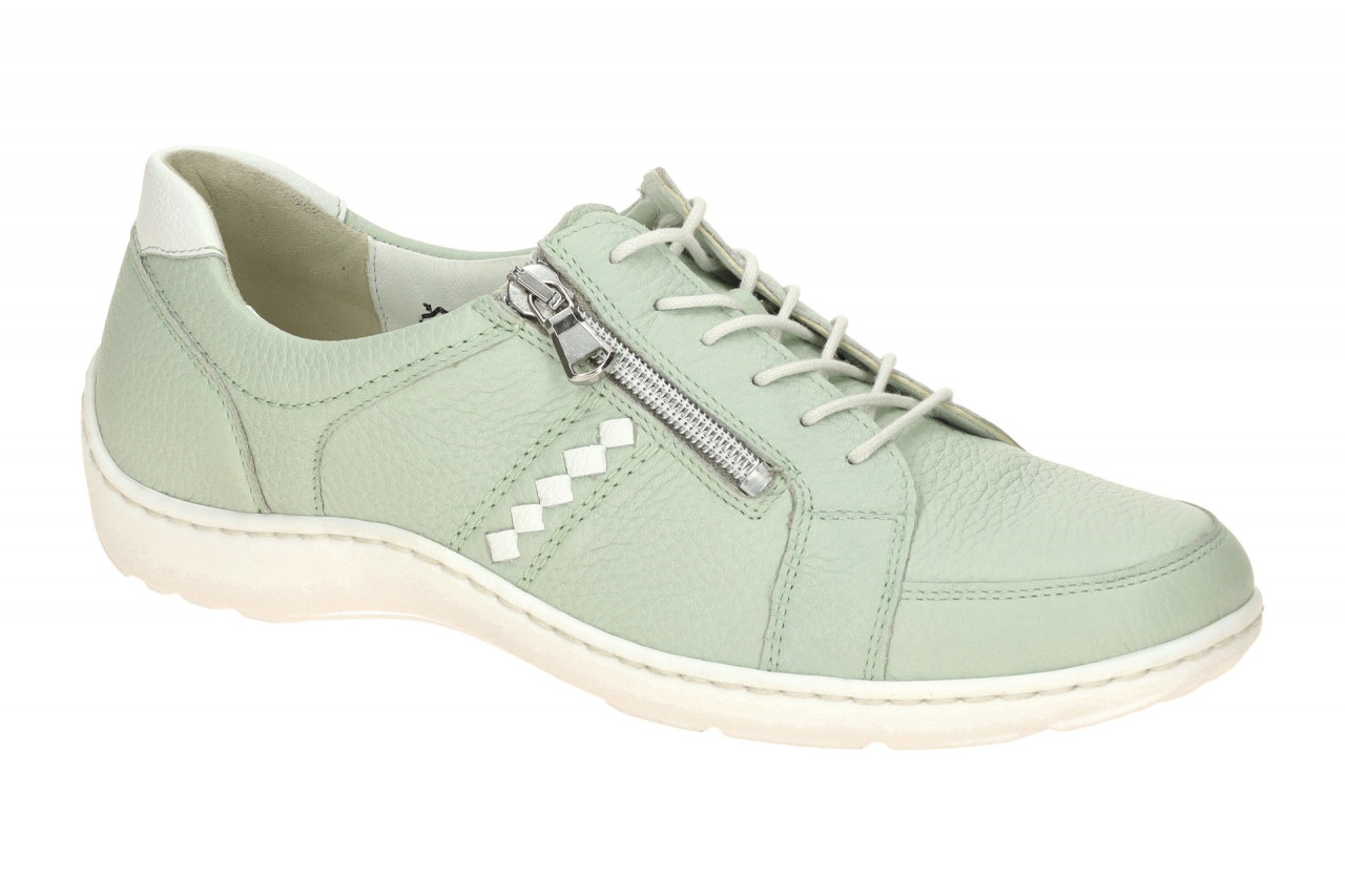 Waldl?ufer 496054 HENNI Damenschuhe Gr?n-Weiss bequeme Schn?r-Halbschuhe 1 Waldl?ufer 496054 HENNI Damenschuhe Gr?n-Weiss bequeme Schn?r-Halbschuhe