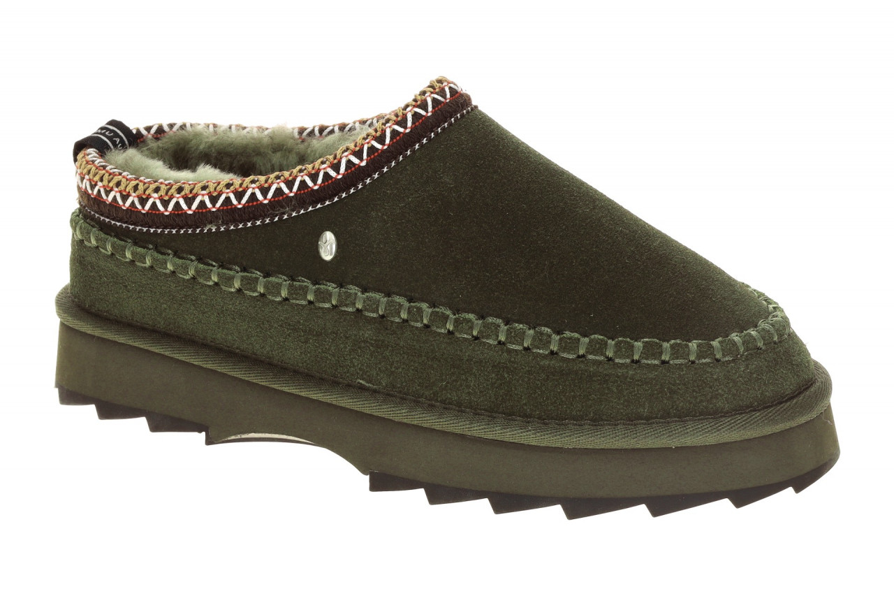 EMU WP13239 OLID SHARKY ADVENTURE SCUFF Damen Slipper gr?n dark oliv Lammfell... 1 EMU WP13239 OLID SHARKY ADVENTURE SCUFF Damen Slipper gr?n dark oliv Lammfell...