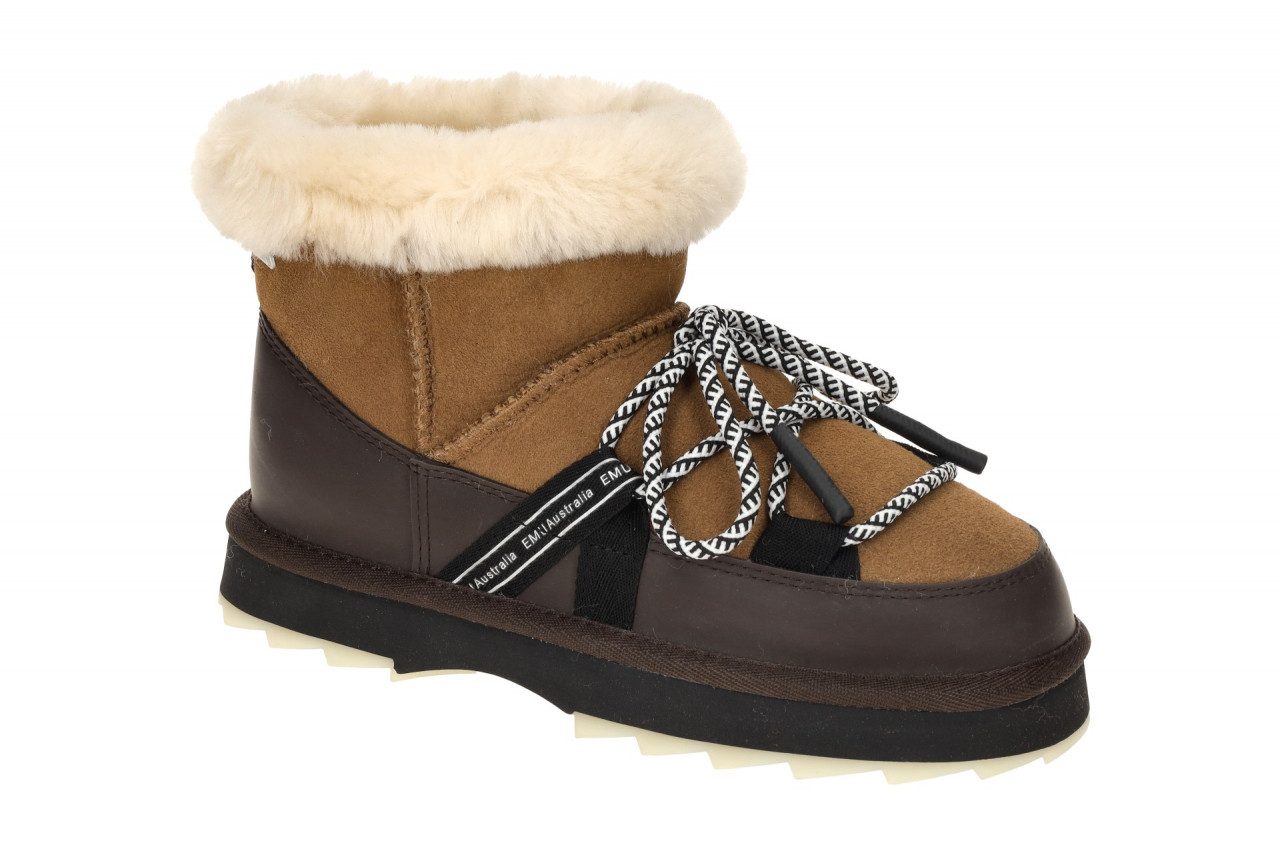 EMU W13129 CHES BLURRED MICRO Damen Winterstiefeletten Chestnut Fellkragen wa... 1 EMU W13129 CHES BLURRED MICRO Damen Winterstiefeletten Chestnut Fellkragen wa...