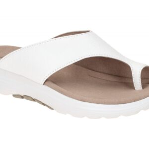 Gabor 86.812.60 Damen Pantoletten Weiss Glattleder Komfort Fu?bett