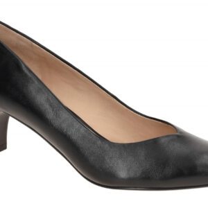 Peter Kaiser Pumps 9-72440-44 Schwarz Echtleder Trichterabsatz Rund Gr??e F