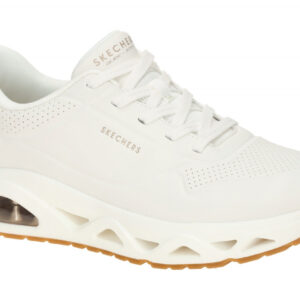 Skechers 190113 WHT Damen Slipper Wei? - UNO GLIDE STEP - GLIDE ON AIR