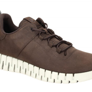 Ecco 52520402178 Gruuv Herren Schn?r Halbschuhe Mocha Braun Dual Fit