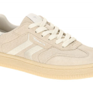 Tamaris 1-23723-44 375 Beige Antelope Plateau Sneakers Damenschuhe