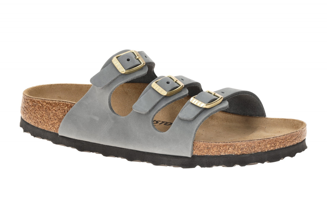 Birkenstock Damen Pantoletten 1031891 Florida BS Blau Basalt Gray Echtleder F... 1 Birkenstock Damen Pantoletten 1031891 Florida BS Blau Basalt Gray Echtleder F...