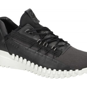 Ecco 803734 ZIPFLEX - MEN Herrenschuhe Sneakers Schwarz Moonless Textil/Mesh