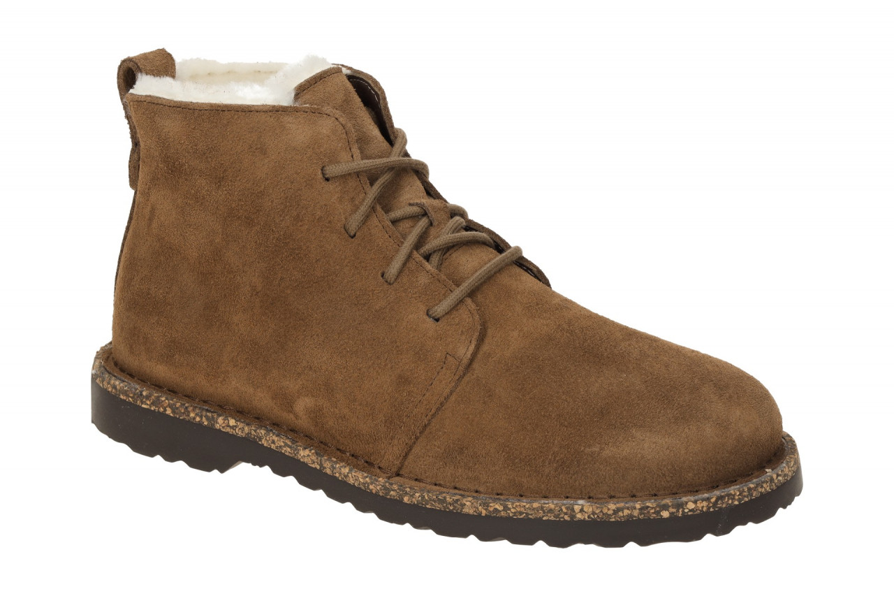 Birkenstock Damen Stiefeletten 1028148 UPPSALA dark tea braun Fellfutter bequem 1 Birkenstock Damen Stiefeletten 1028148 UPPSALA dark tea braun Fellfutter bequem