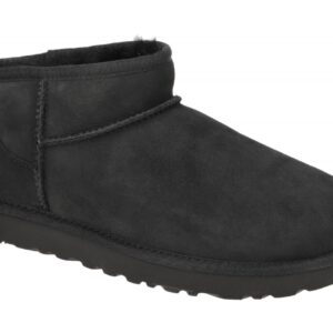 UGG Classic Ultra Mini 1116109 BLK Damen Winterstiefel schwarz Lammfell Warmf...