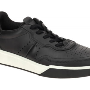 Ecco 53981451052 STREET COURT Herrenschuhe Sneakers Schwarz - Black/Black