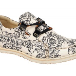 Eject 10078 Damenschuhe SONY3DEAL in Wei? - Schwarz mit bequemer Schn?rung
