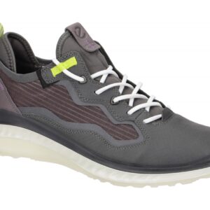 Ecco 82132460242 ST.360 MENS Herrensport-Halbschuhe Grau - magnet, atmungsaktiv