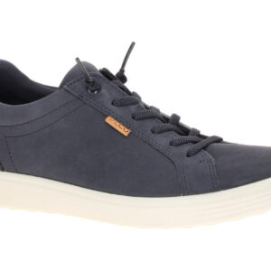 Ecco 490583 SOFT 7 - LOW EASY SLIP - Damen Sneaker in Marine Metallic