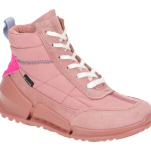 Ecco 711722 BIOM K1 Kinder Sneaker Damen Rose Damask Rose Pink Neon wasserfest