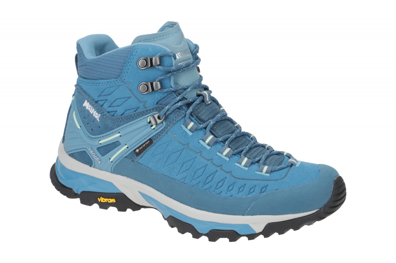 Meindl 47160 18 Damen Wander Stiefeletten, hellblau/gelb, wasserdicht, Vibram... 1 Meindl 47160 18 Damen Wander Stiefeletten, hellblau/gelb, wasserdicht, Vibram...