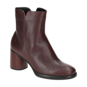 Ecco 22261301385 Damen Stiefeletten Rot - fig, elegante Ankle Boots