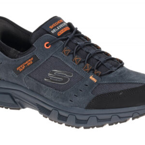 Skechers 237450 NVOR Oak Canyon Herren Slipper blau/navy/orange - Air Cooled ...