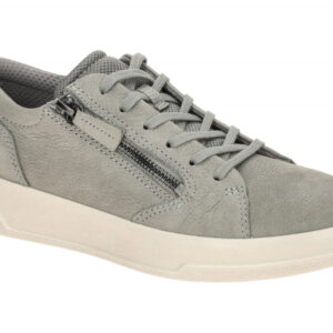 Ecco 223813 MOVE Damen Halbschuhe grau silber Nubuck G Weite flexibel & bequem