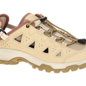 Salomon 477868 Alhama_Da Damen Sportschuhe Beige Safari/Kelp/Burlwood, Clog-F...