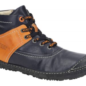 Eject 20758.001 DASS II Damenschuhe sportlich Blau/Orange Echtleder Schn?r-Ha...