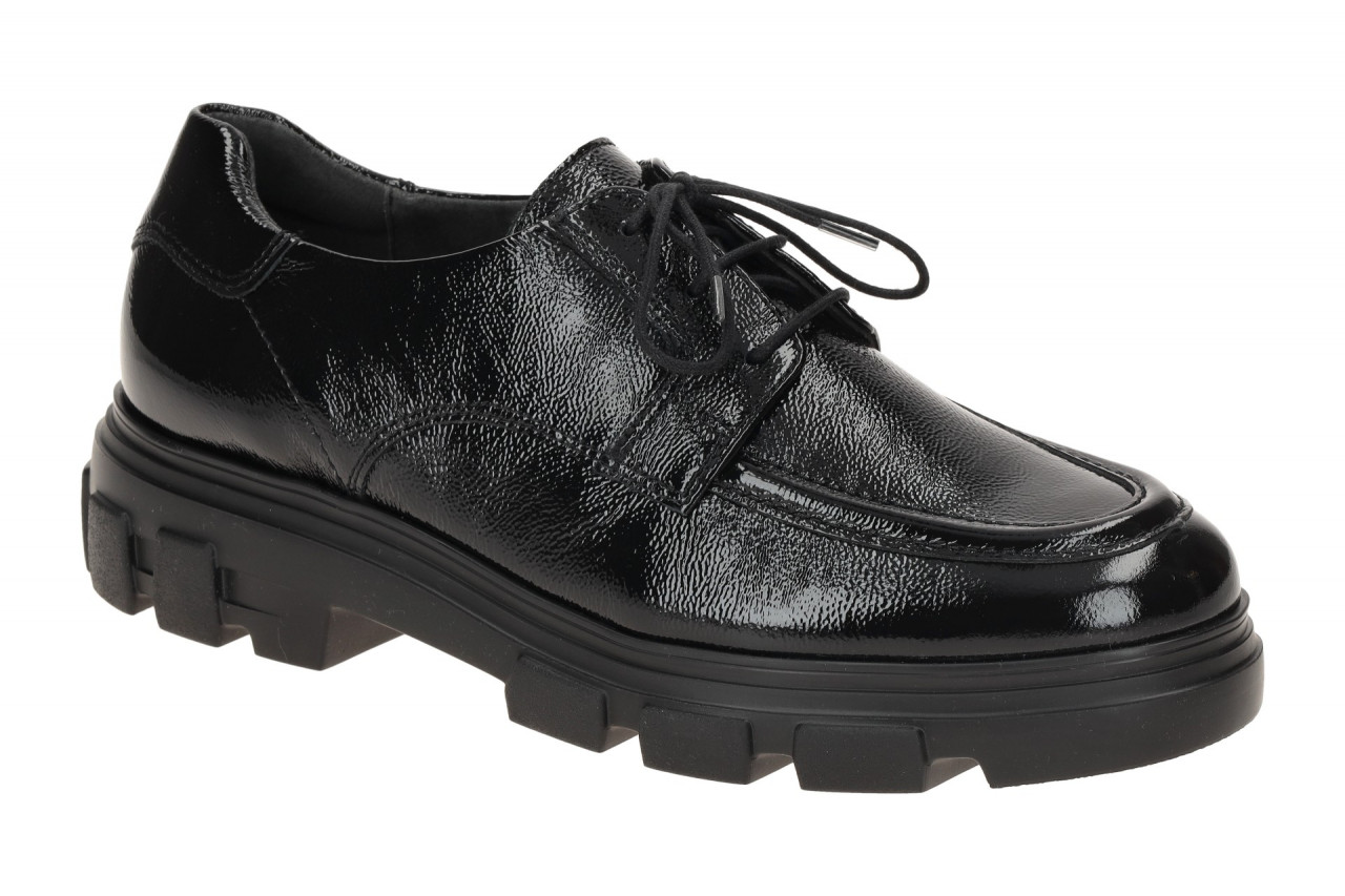 Paul Green Damen Plateau Halbschuhe 1172-02 Schwarz Lack Leder Footbed Blocka... 1 Paul Green Damen Plateau Halbschuhe 1172-02 Schwarz Lack Leder Footbed Blocka...
