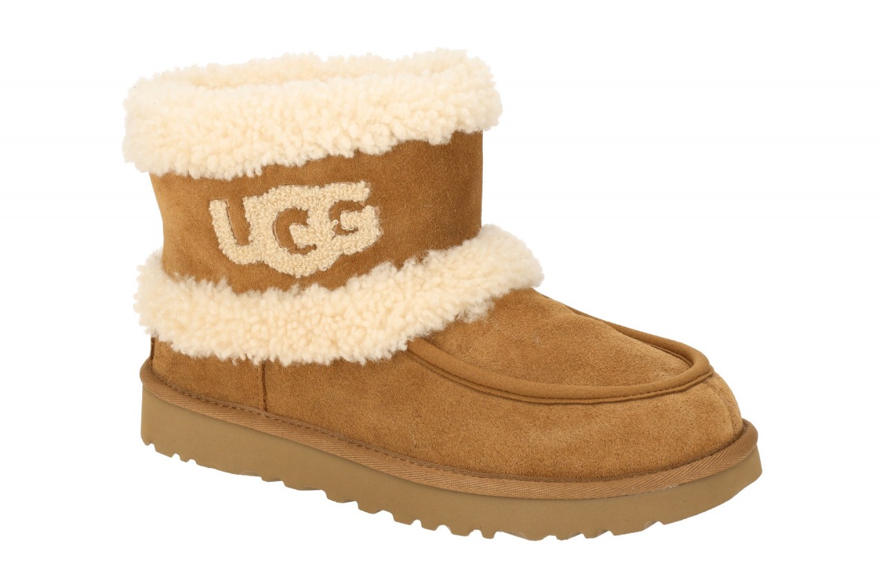 UGG 1145410 CHE ULTRA MINI FLUFF Damen Winterstiefel Chestnut Echtleder Warmf... 1 UGG 1145410 CHE ULTRA MINI FLUFF Damen Winterstiefel Chestnut Echtleder Warmf...