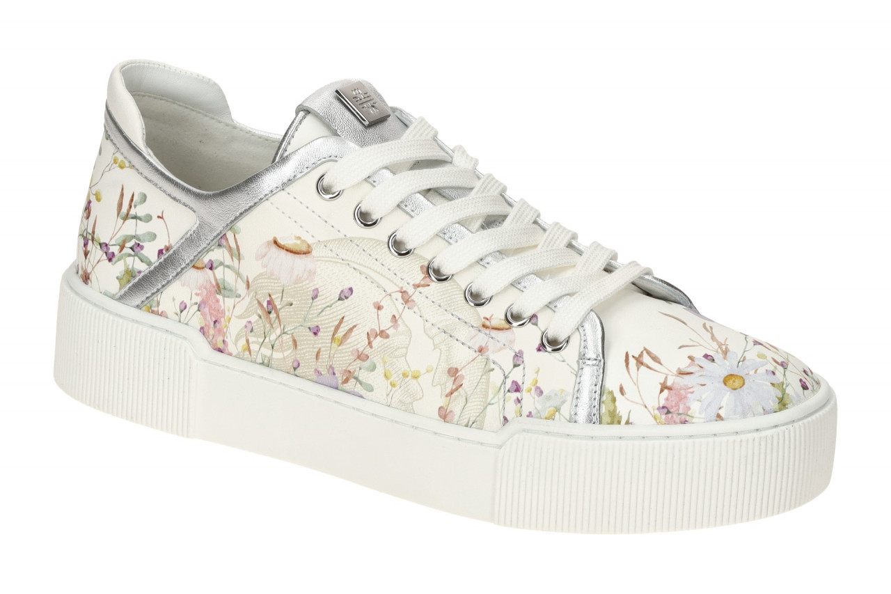 H?gl 3679 STEVIE Plateau Sneaker wei? multi Damen Echtleder Gummisohle 1 H?gl 3679 STEVIE Plateau Sneaker wei? multi Damen Echtleder Gummisohle
