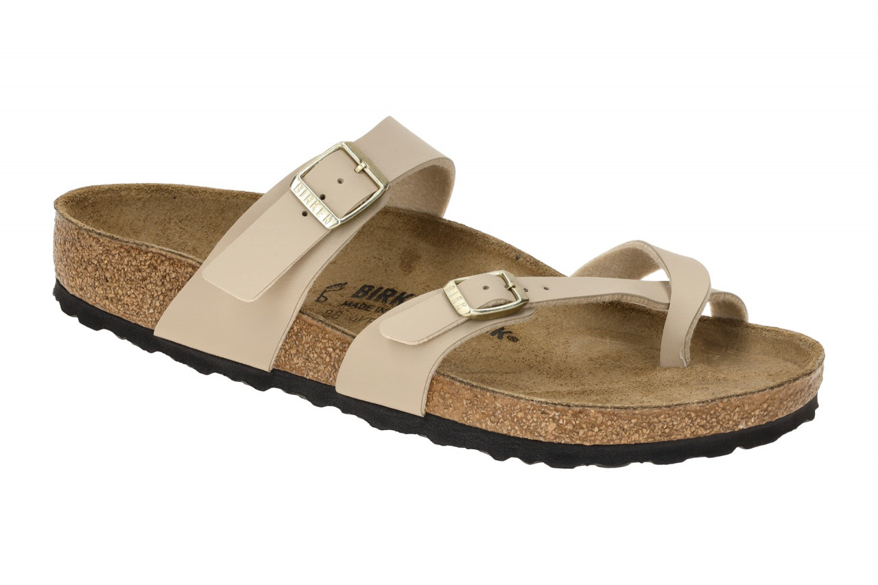 Birkenstock Damen Pantoletten Modell 1029811 Mayari beige-sandcastle mit anat... 1 Birkenstock Damen Pantoletten Modell 1029811 Mayari beige-sandcastle mit anat...