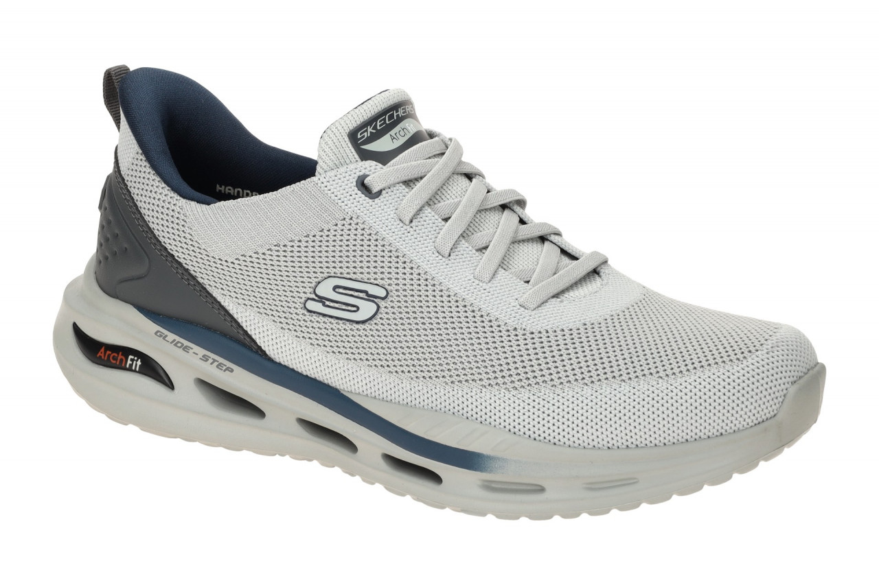 Skechers 210994 LTGY Herren Slipper Grau - ARCH FIT ORVAN KINCADE 1 Skechers 210994 LTGY Herren Slipper Grau - ARCH FIT ORVAN KINCADE