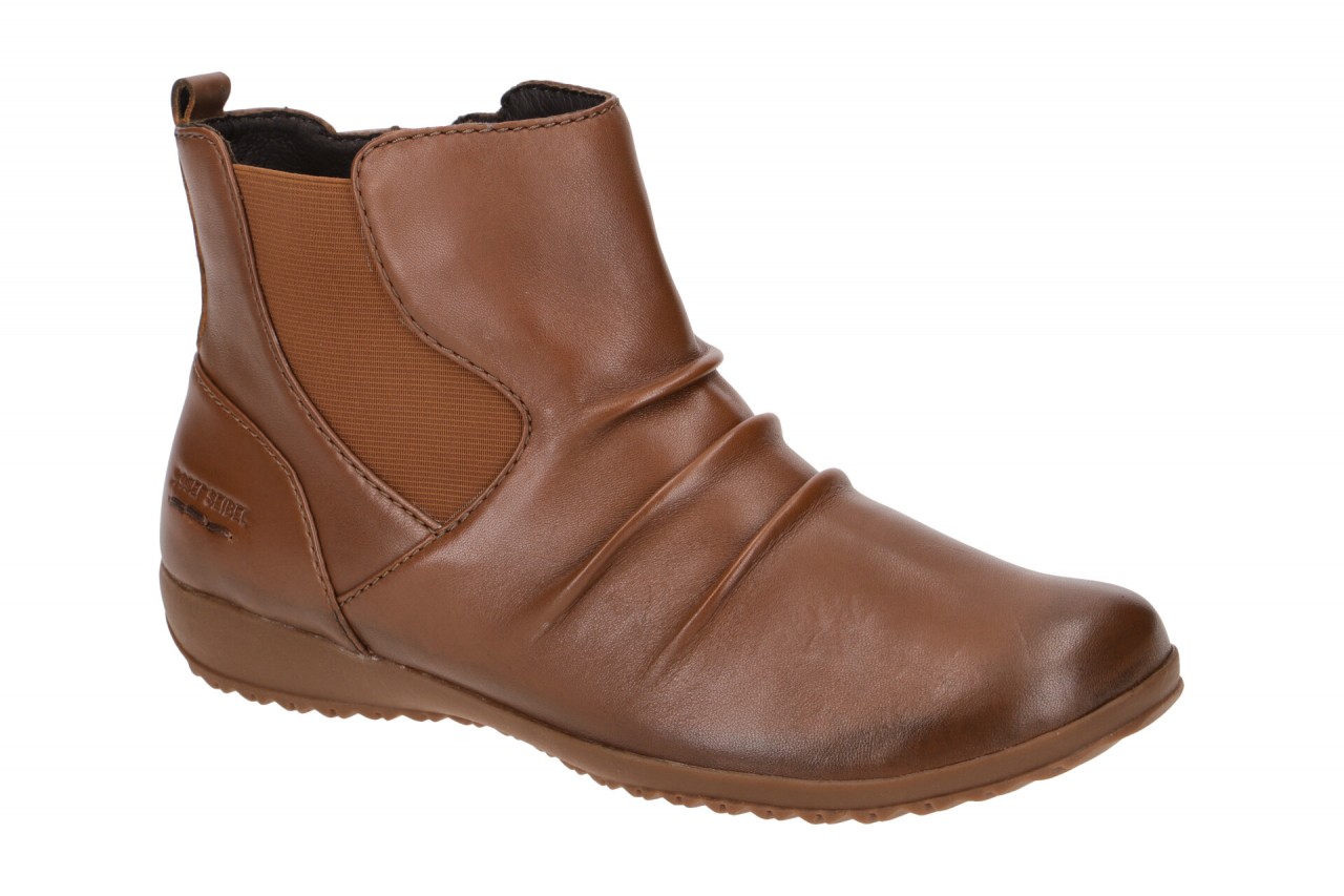 Josef Seibel Damen Stiefeletten 79760 VL971 NALY 60 Cognac Echtleder flexibel 1 Josef Seibel Damen Stiefeletten 79760 VL971 NALY 60 Cognac Echtleder flexibel