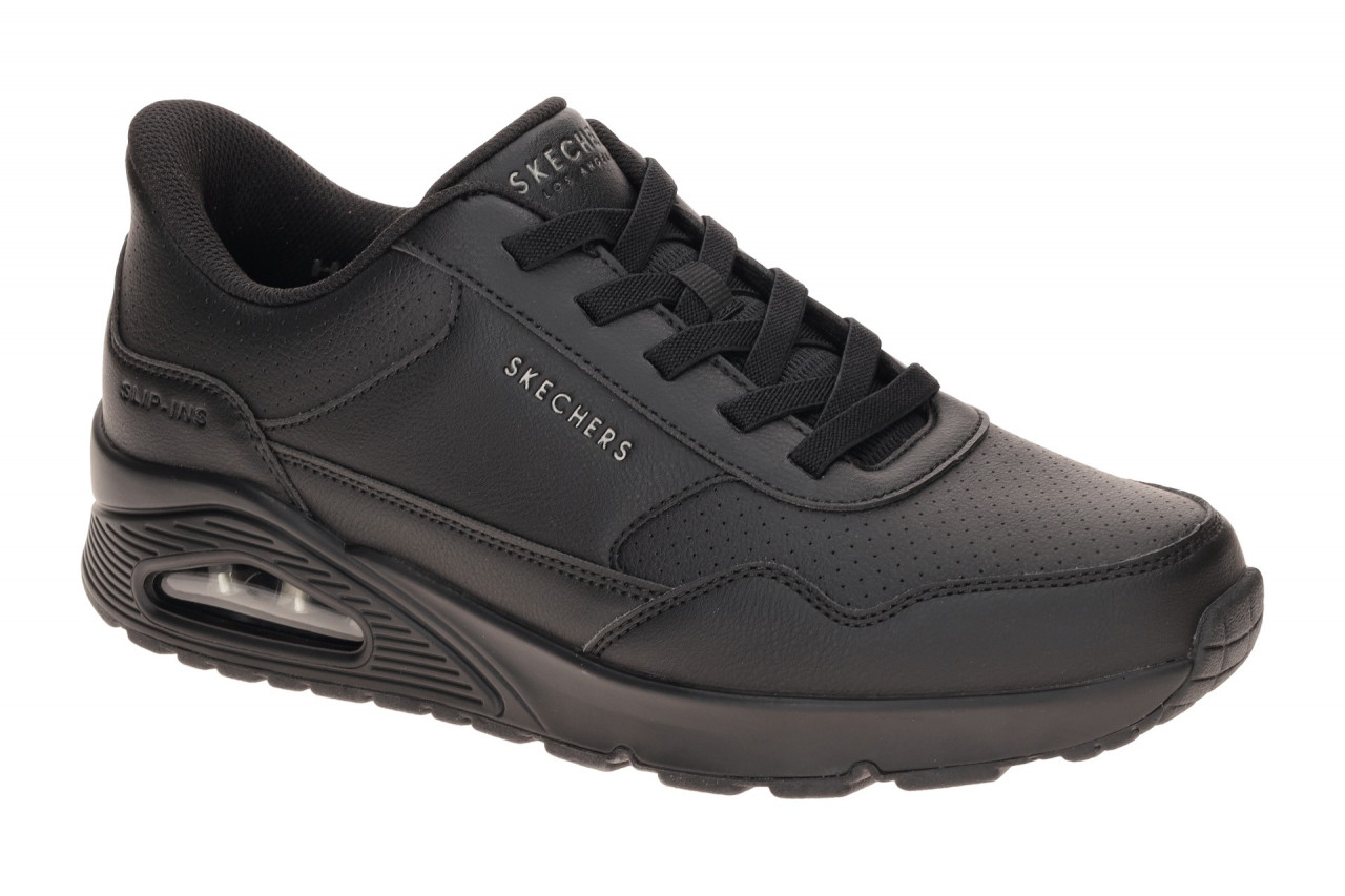 Skechers 183023 BBK UNO BANKSIA LUXE Herren Sneakers Schwarz Durabuck Memory ... 1 Skechers 183023 BBK UNO BANKSIA LUXE Herren Sneakers Schwarz Durabuck Memory ...