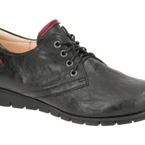 Think Menscha 3-000093-0000 Schwarz sz/kombi Lederschn?rhalbschuhe bequem & n...