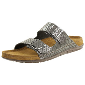 Rohde Alba Softino Pantolette Damen Hausschuhe Sandale 5862 90 schwarz