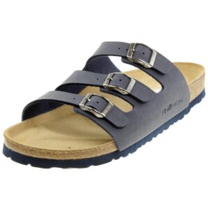 Rohde Alba Pantolette Damen Hausschuhe Sandale 5618 56 blau