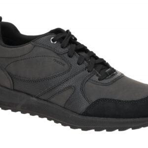 Geox U46F1A 0EKBU C9999 Herren Sneakers schwarz - black, atmungsaktiv & bequem