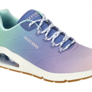 Skechers 155628 BLMT Damen Sneaker UNO 2 - COLOR WAVES Mehrfarbig Blue/Multi