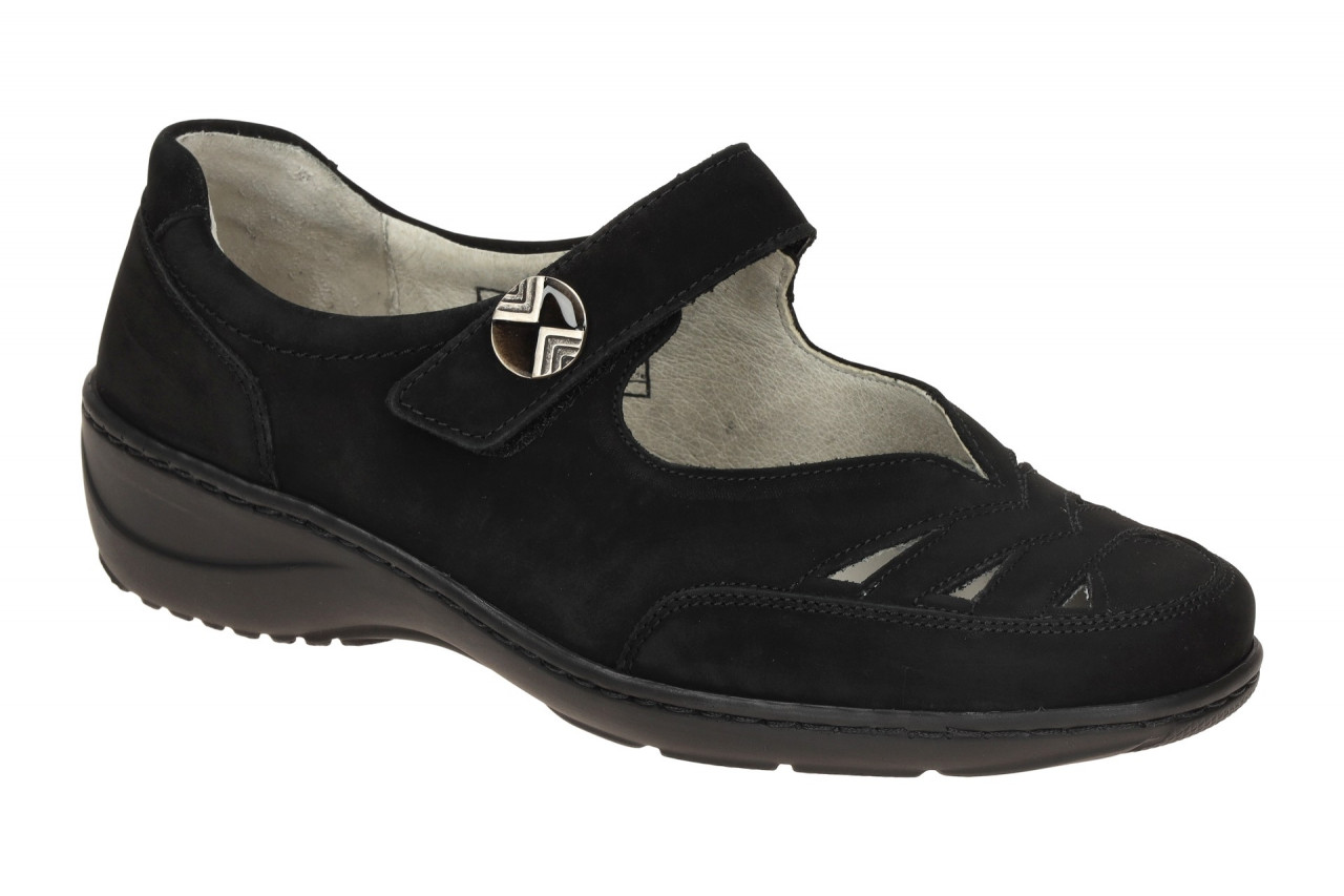 Waldl?ufer 607309-191-001 KYA Damenschuhe Ballerina Mary Jane schwarz Echtled... 1 Waldl?ufer 607309-191-001 KYA Damenschuhe Ballerina Mary Jane schwarz Echtled...