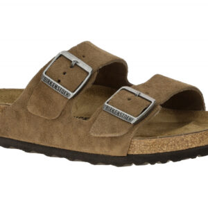 Birkenstock 1032678 Arizona BS in Braun Dark Tea mit anatomischem Kork-Latex-...