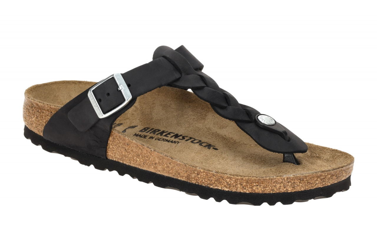 Birkenstock 1021360 BS Gizeh_BS Damen Pantoletten schwarz Naturleder fu?freun... 1 Birkenstock 1021360 BS Gizeh_BS Damen Pantoletten schwarz Naturleder fu?freun...