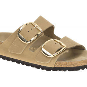 Birkenstock Damen Pantoletten Arizona Big Buckle tabacco brown Echtleder Fu?bett