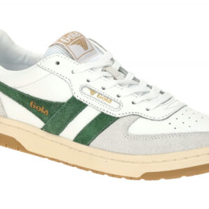 Gola CLB336WN HAWK Lady?s Damenschuhe Sneaker wei?/dunkelgr?n/gold
