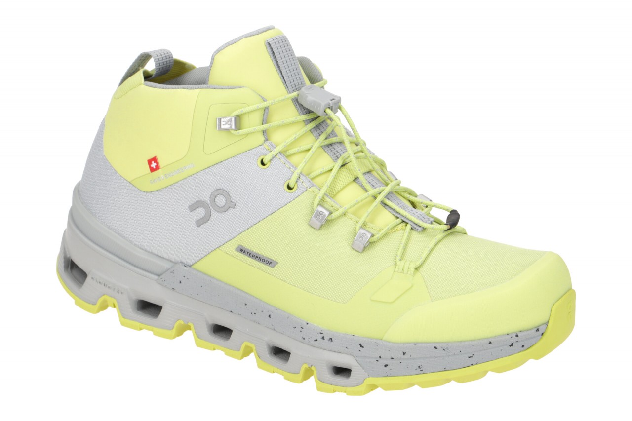 ON 3WD10881099 CloudTrax Waterproof Damen Wander Stiefeletten Gelb Glacier/Ze... 1 ON 3WD10881099 CloudTrax Waterproof Damen Wander Stiefeletten Gelb Glacier/Ze...